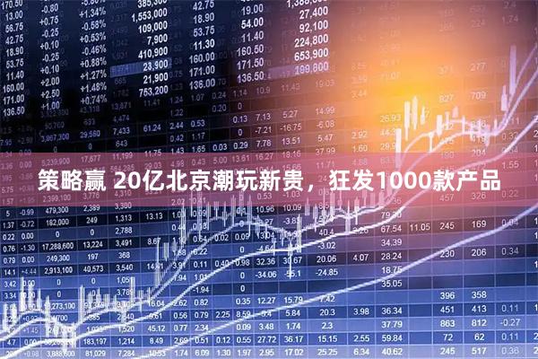 策略赢 20亿北京潮玩新贵，狂发1000款产品